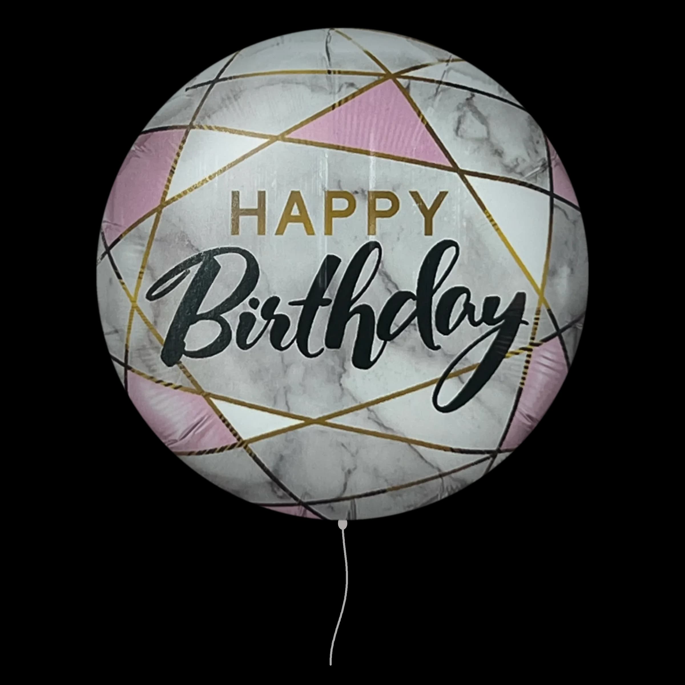 Balon Happy Birthday - mermer